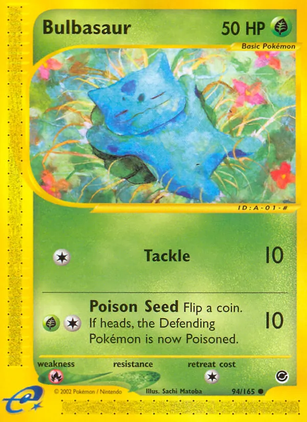 Bulbasaur - Expedition Base Set Pokemon Card