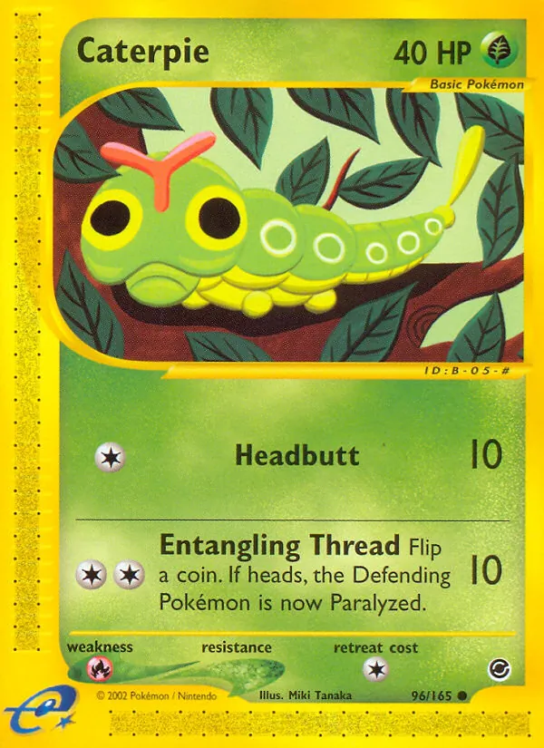 Caterpie - Expedition Base Set Pokemon Card