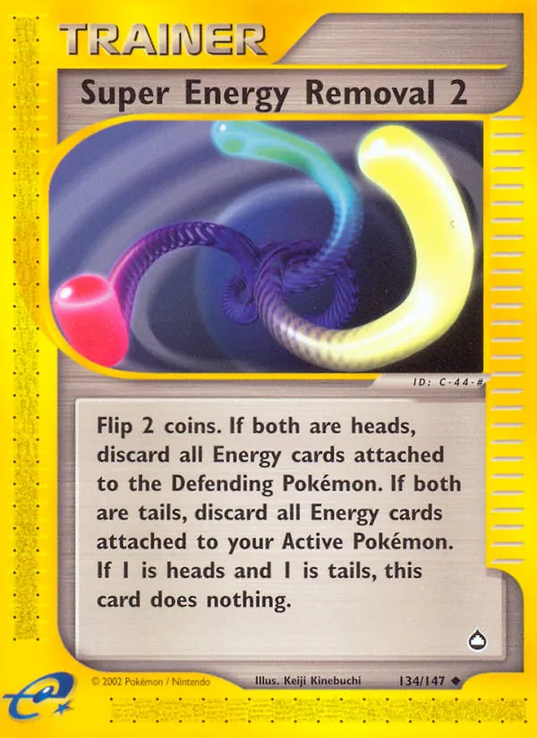 Super Energy Removal 2 - Aquapolis Pokemon Card