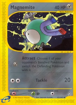 Magnemite - Aquapolis