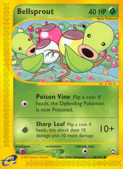 Bellsprout - Aquapolis