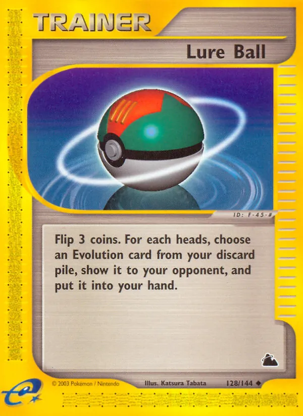 Lure Ball - Skyridge Pokemon Card