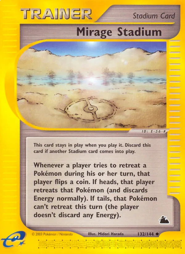 Mirage Stadium - Skyridge Pokemon Card