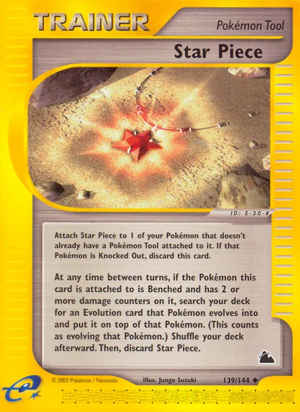 Star Piece - Skyridge Pokemon Card