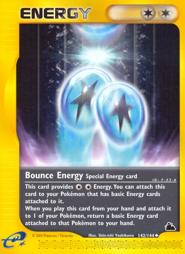 Bounce Energy - Skyridge Pokemon Card