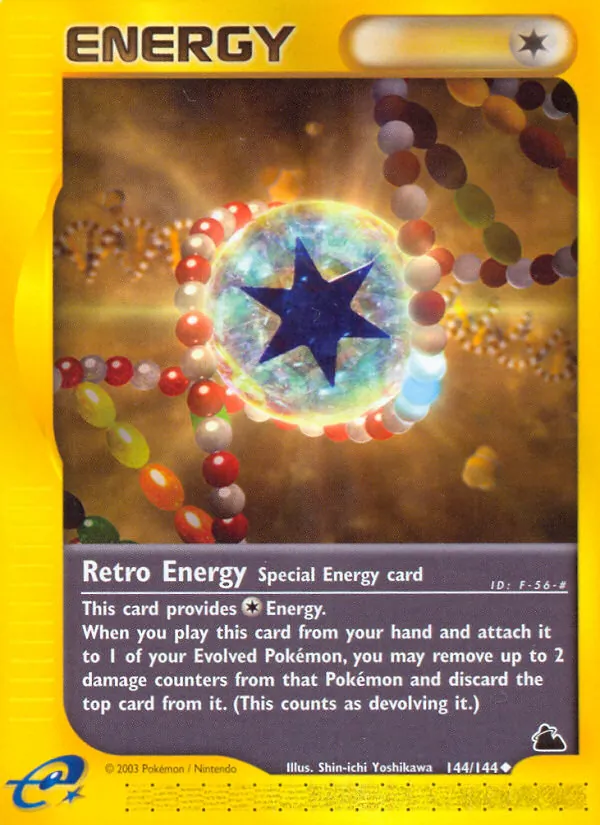 Retro Energy - Skyridge Pokemon Card