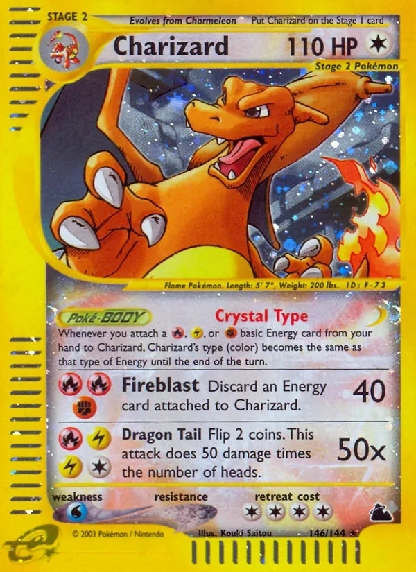 Charizard - Skyridge Pokemon Card