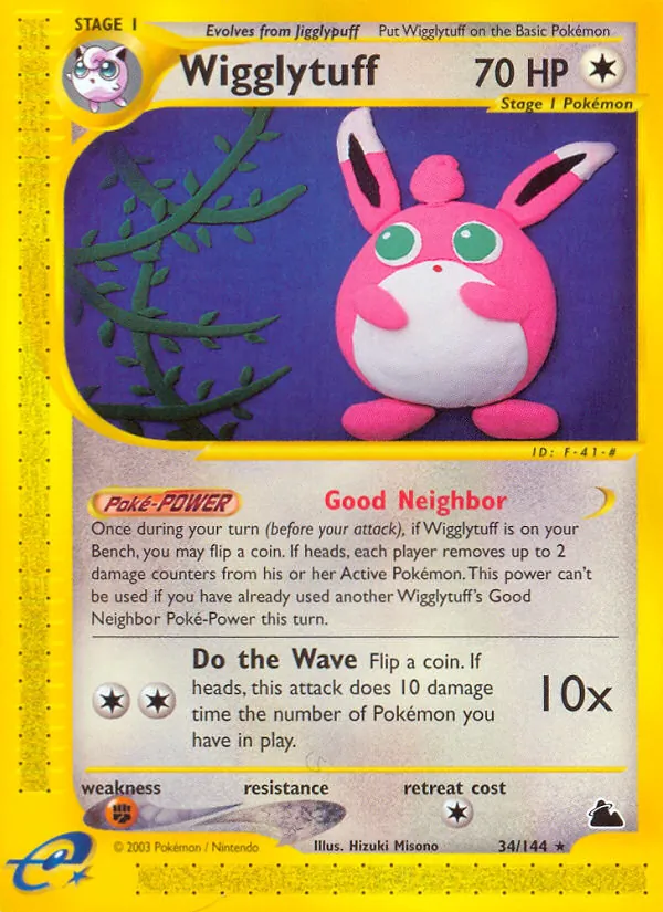 Wigglytuff - Skyridge Pokemon Card