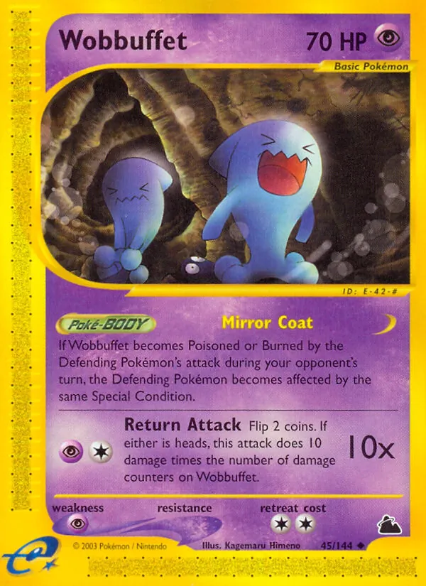 Wobbuffet - Skyridge Pokemon Card