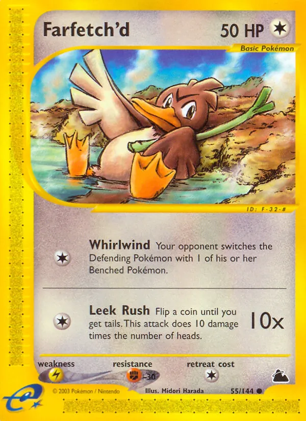 Farfetch'd - Skyridge Pokemon Card