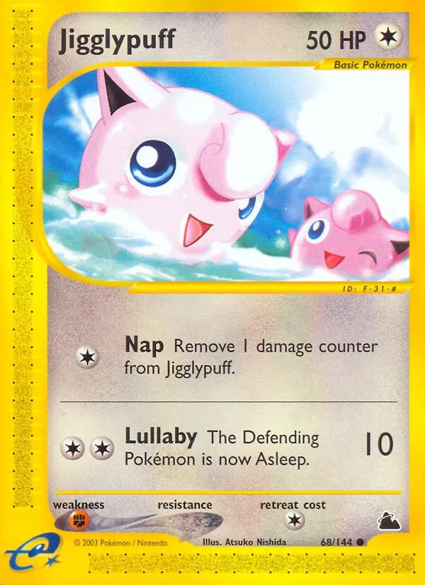 Jigglypuff - Skyridge Pokemon Card