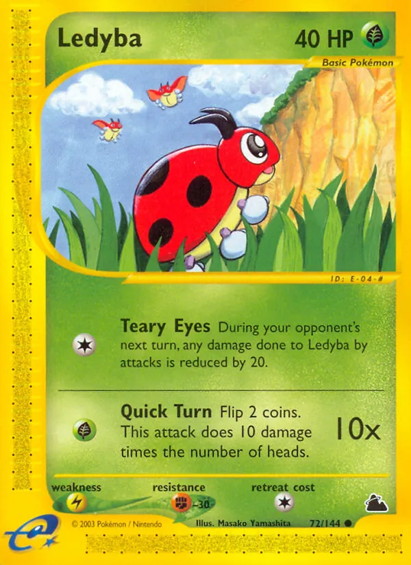 Ledyba - Skyridge Pokemon Card