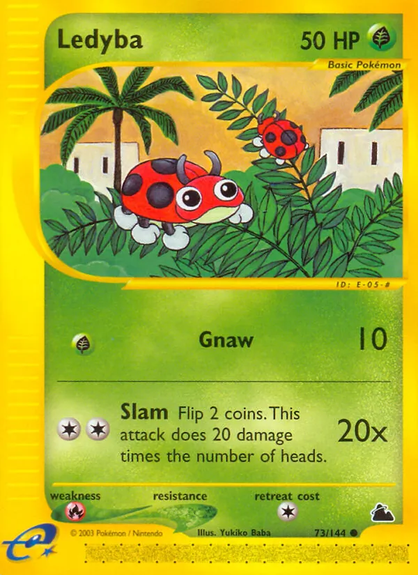 Ledyba - Skyridge Pokemon Card