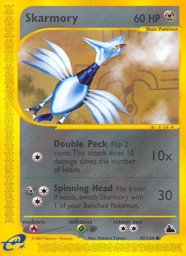 Skarmory - Skyridge Pokemon Card
