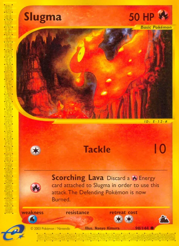Slugma - Skyridge Pokemon Card