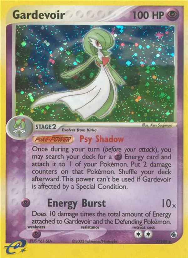 Gardevoir - Ruby & Sapphire Pokemon Card