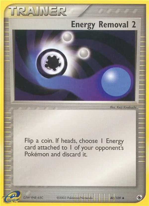 Energy Removal 2 - Ruby & Sapphire Pokemon Card