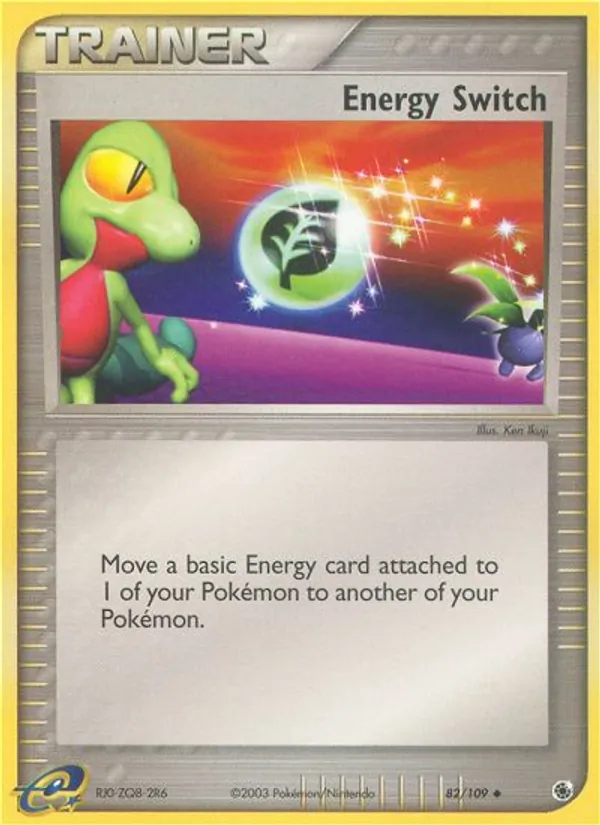 Energy Switch - Ruby & Sapphire Pokemon Card