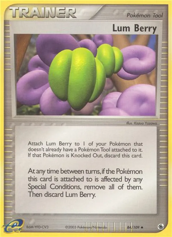 Lum Berry - Ruby & Sapphire Pokemon Card