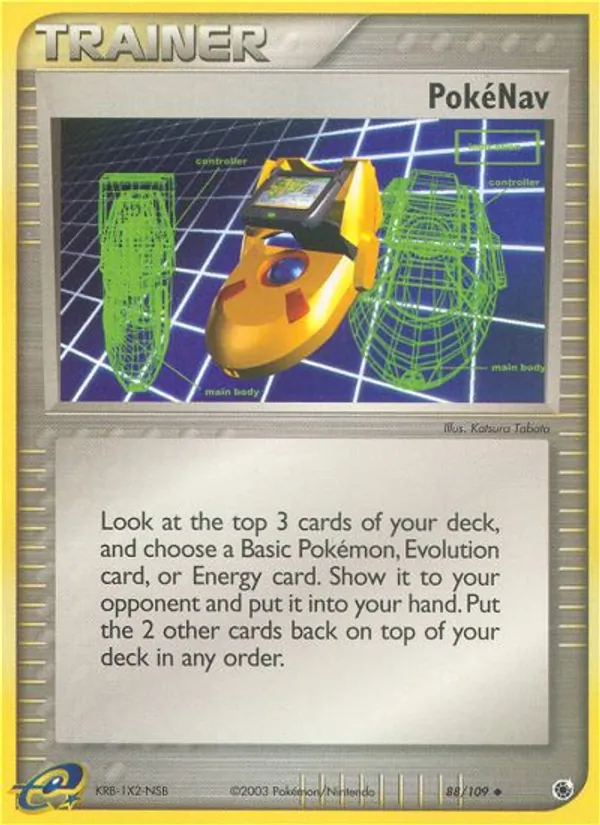 PokéNav - Ruby & Sapphire Pokemon Card