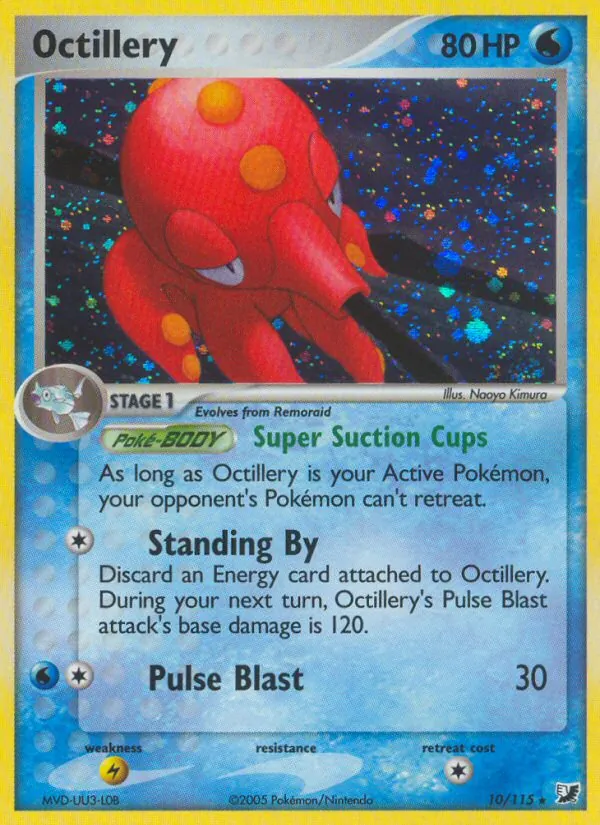 Octillery - Unseen Forces Pokemon Card