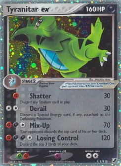 Tyranitar ex - Unseen Forces