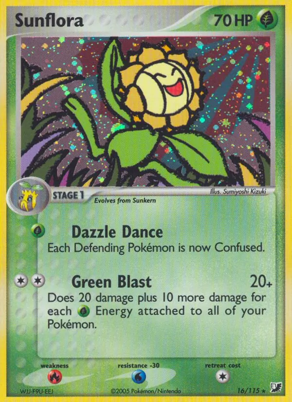 Sunflora - Unseen Forces Pokemon Card