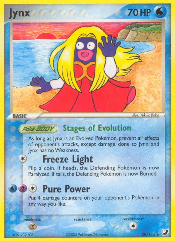 Jynx - Unseen Forces Pokemon Card