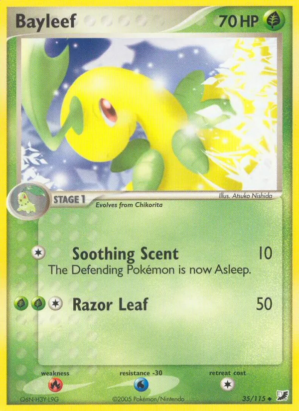 Bayleef - Unseen Forces Pokemon Card