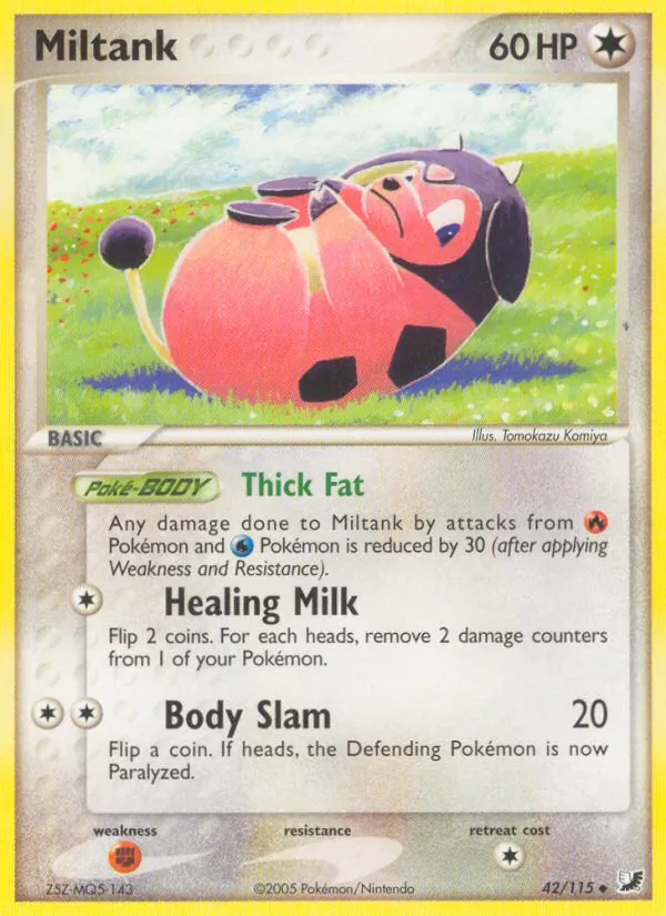 Miltank - Unseen Forces Pokemon Card