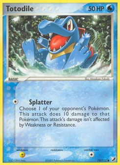 Totodile - Unseen Forces