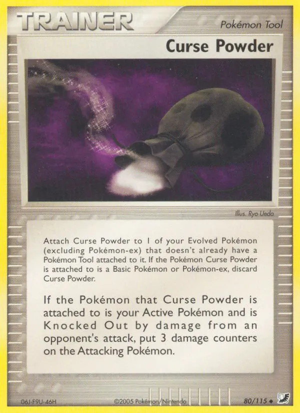 Curse Powder - Unseen Forces Pokemon Card