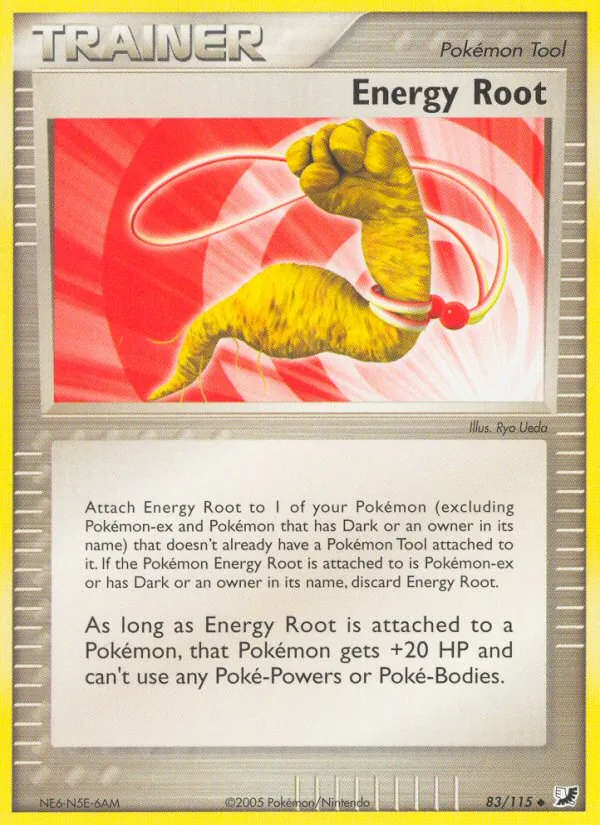 Energy Root - Unseen Forces Pokemon Card