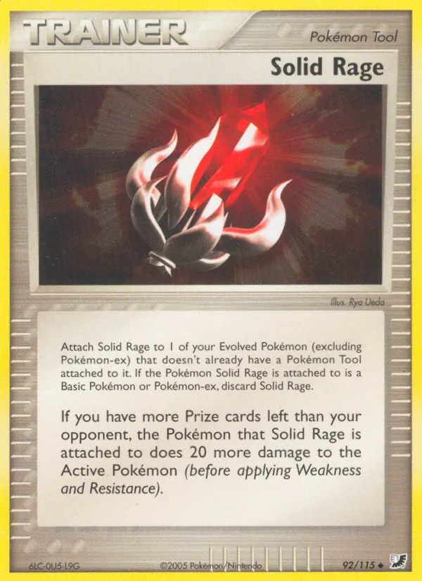 Solid Rage - Unseen Forces Pokemon Card