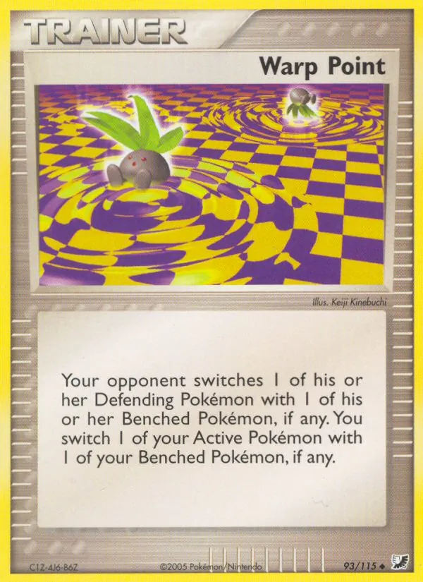 Warp Point - Unseen Forces Pokemon Card
