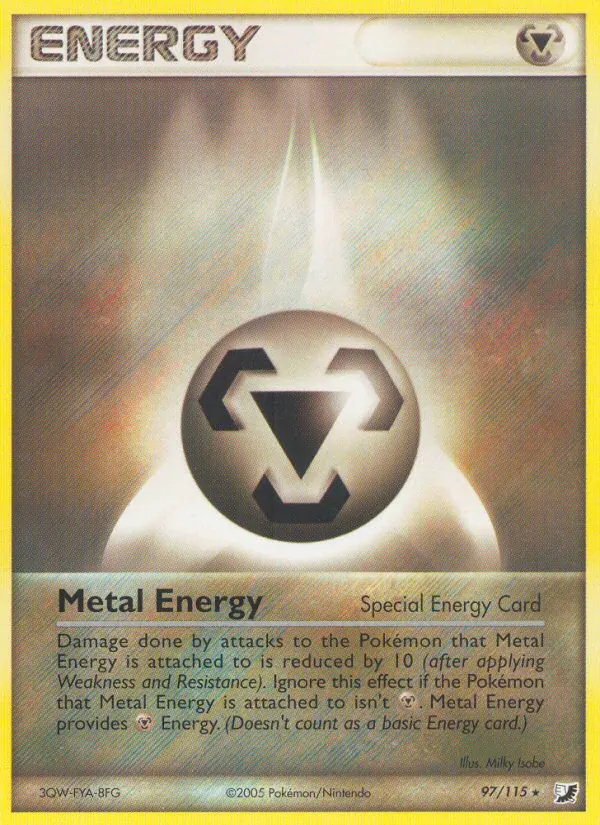 Metal Energy - Unseen Forces Pokemon Card