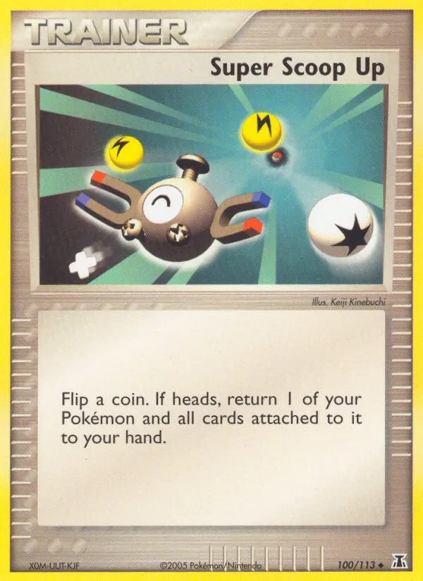 Super Scoop Up - Delta Species Pokemon Card