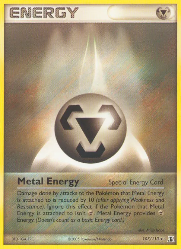 Metal Energy - Delta Species Pokemon Card