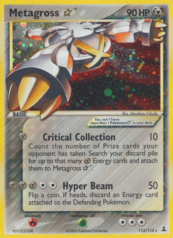 Metagross Star - Delta Species Pokemon Card
