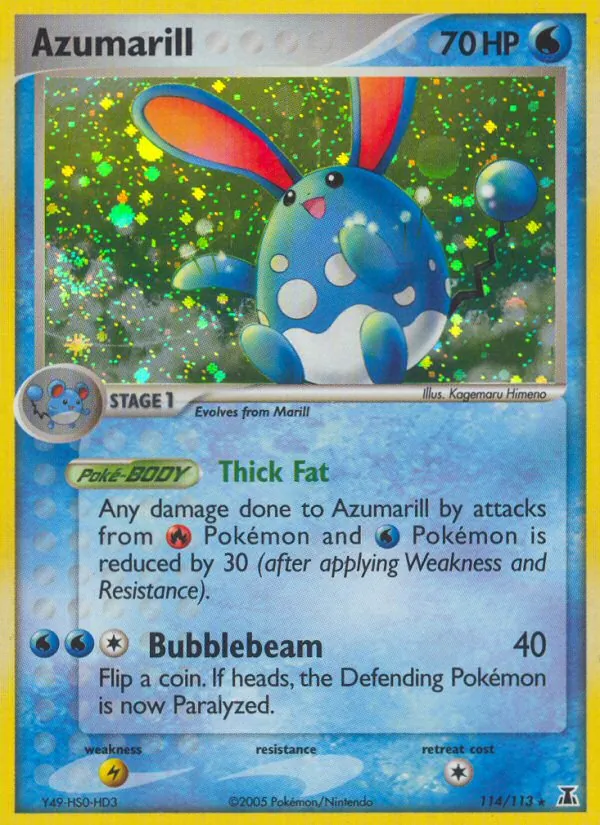 Azumarill - Delta Species Pokemon Card
