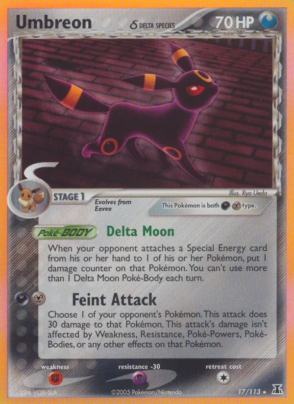 Umbreon δ - Delta Species Pokemon Card