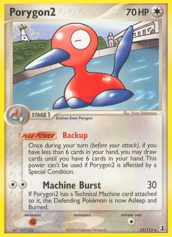 Porygon2 - Delta Species Pokemon Card