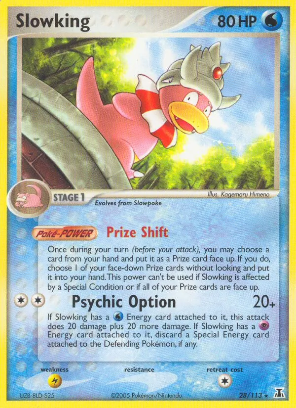 Slowking - Delta Species Pokemon Card