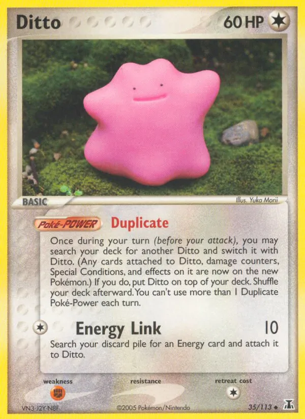 Ditto - Delta Species Pokemon Card