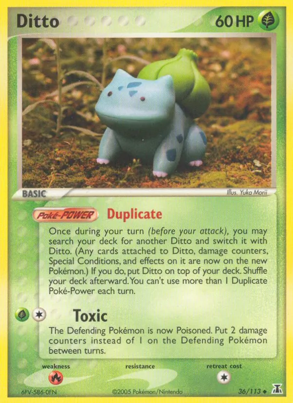 Ditto - Delta Species Pokemon Card