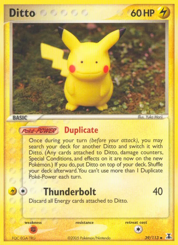 Ditto - Delta Species Pokemon Card
