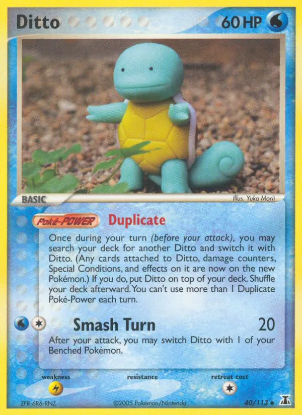 Ditto - Delta Species Pokemon Card