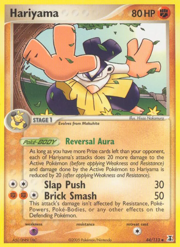 Hariyama - Delta Species Pokemon Card