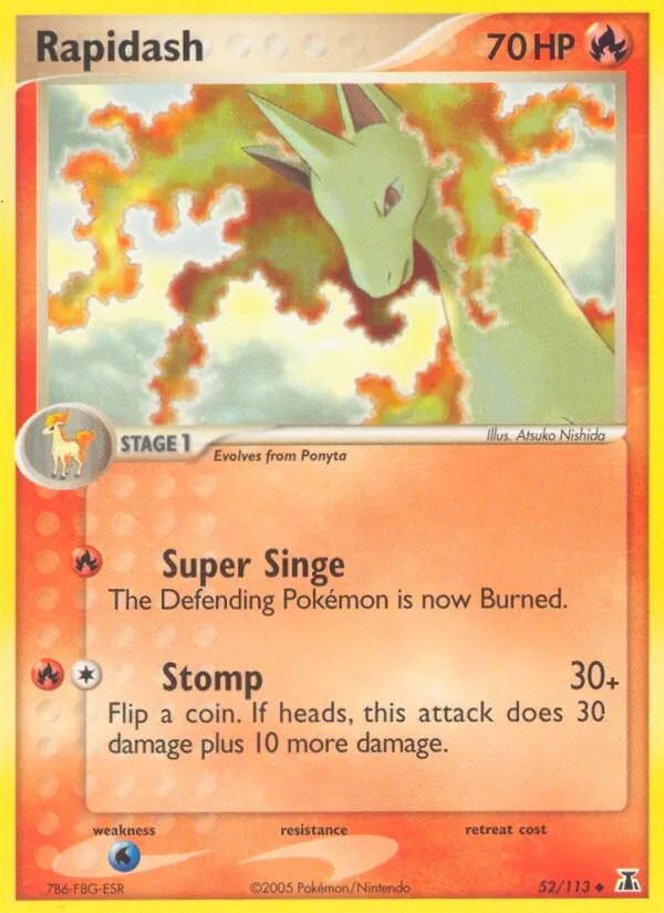 Rapidash - Delta Species Pokemon Card