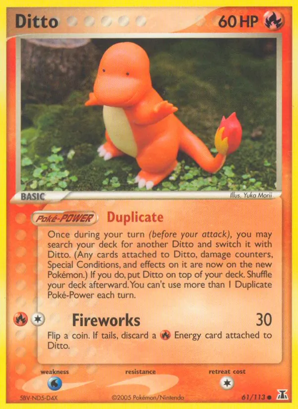 Ditto - Delta Species Pokemon Card